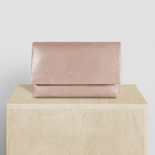 Abelone, Belsac clutch i lys rosa