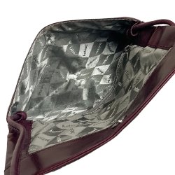 Abelone, Belsac sherry clutch i bldt lder med overslag og lang regulerbar rem