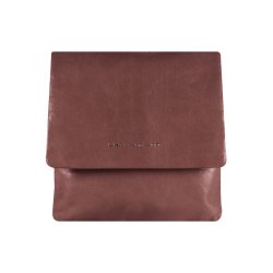 Cajsa, Belsac rosa crossbody i skind med et stort rum og lang aftagelig, regulerbar rem