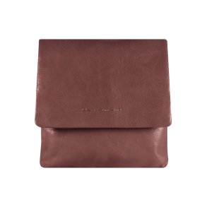 Cajsa, Belsac rosa crossbody i skind med et stort rum og lang aftagelig, regulerbar rem
