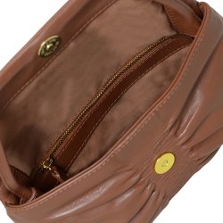 Nadia, Belsac crossbody i brun