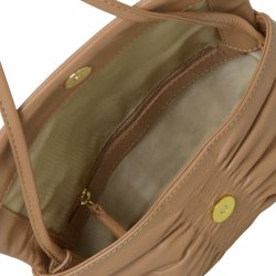 Nadia, Belsac crossbody i camel