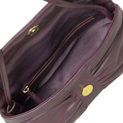 Nadia, Belsac crossbody i maroon