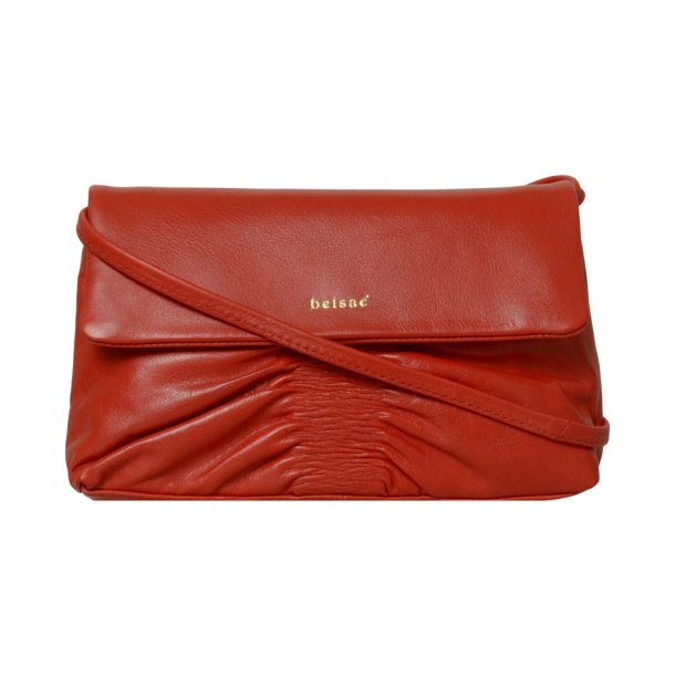 Nadia, Belsac crossbody i rød