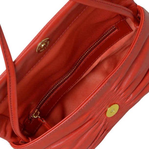 Nadia, Belsac crossbody i rød