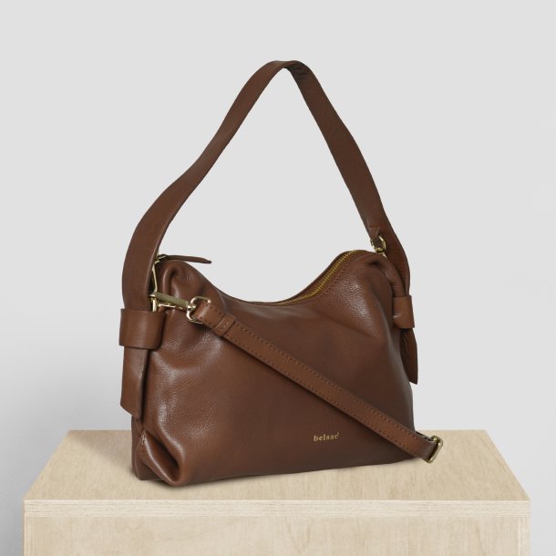 Nelly, Belsac skuldertaske i brun