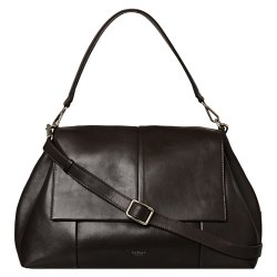 Ofia, Belsac mrkebrun rummelig dame arbejdstaske i skind