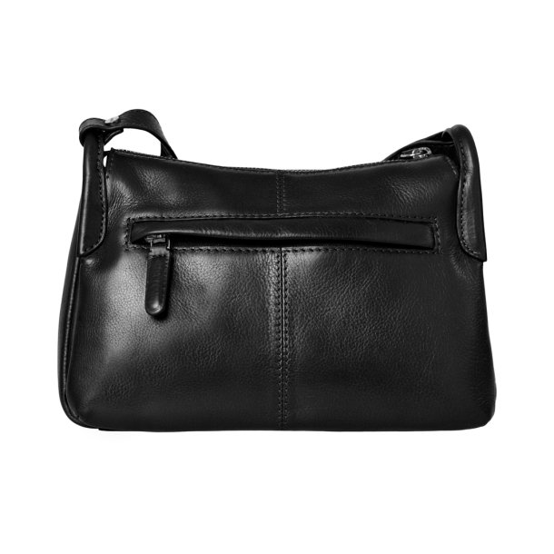 Oana, Belsac sort crossbody med regulerbar rem 