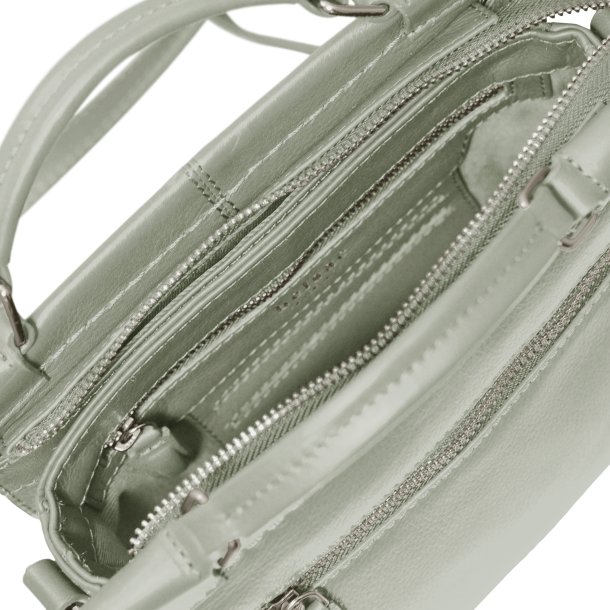 Octavia, Belsac mist crossbody/hndtaske i bldt skind med mange rum