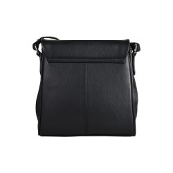 Bolethe, Belsac sort crossbody i blødt skind med et stort rum og frontlomme