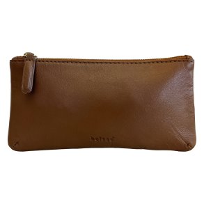 Belsac cognac makeup pung/penalhus I skind med lynl�s