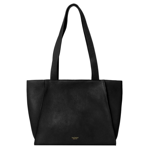 Paprika, Belsac sort shopper i skind med stort rum