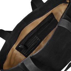 Paprika, Belsac sort shopper i skind med stort rum