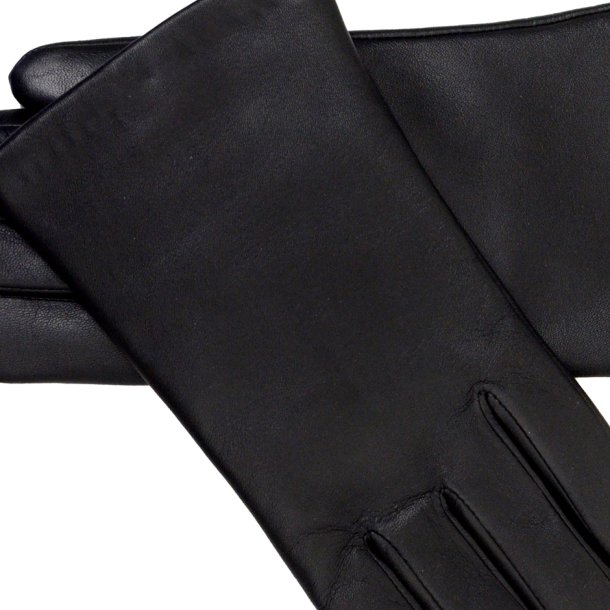 Masha, Belsac kort skindhandske i sort med touch