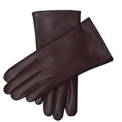 Belsac, Tignes glat skindhandske i brun med touch/401