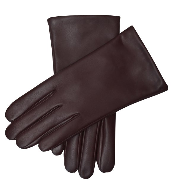 Belsac, Tignes glat skindhandske i brun med touch/401