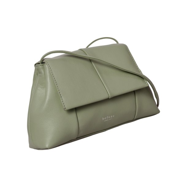 Osiris, Belsac mist crossbody/clutch i bldt skind med aftagelig rem