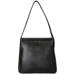 Phoebe, Belsac sort skuldertaske i bl�dt skind med flere rum