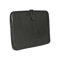 Belsac sort computer sleeve i skind til 14" brbar computer