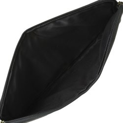 Belsac sort computer sleeve i skind til 14" brbar computer