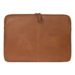 Belsac cognac computer sleeve i skind til 14" brbar computer