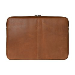 Belsac cognac computer sleeve i skind til 14" brbar computer