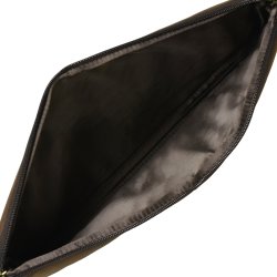 Belsac brunt computer sleeve i skind. Passer til en 13,3" Mac computer