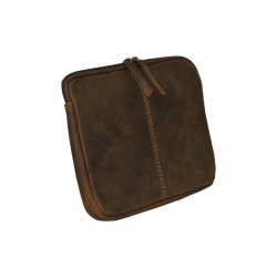 Belsac brunt iPad sleeve i skind med plads til en 9,7" iPad
