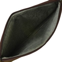 Belsac brunt iPad sleeve i skind med plads til en 9,7" iPad