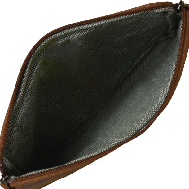 Belsac cognac iPad sleeve i skind med plads til en 9,7" iPad