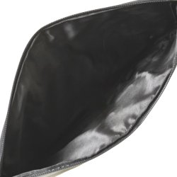 Belsac sort computer sleeve i skind. Passer til en 15" brbar computer