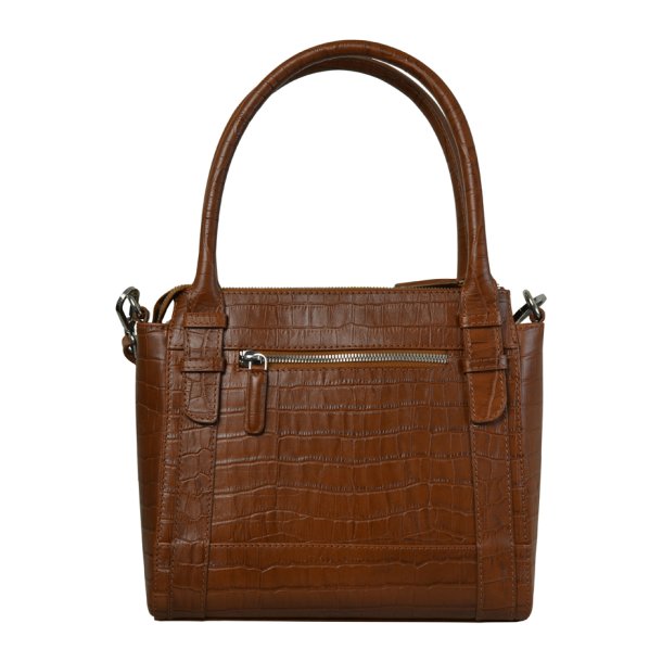 Gunver, Belsac crossbody i cognac