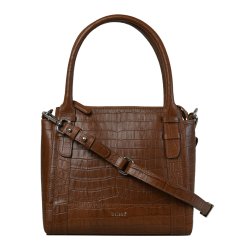 Gunver, Belsac crossbody i cognac