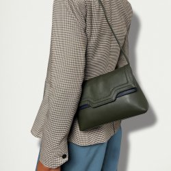 Cheryl, Belsac clutch i grøn