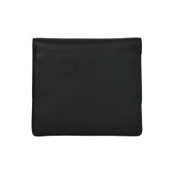 Belsac sort pung i skind inkl. kortpung med lynls