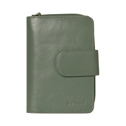 Belsac pung i mist  med to rum, trykknap og lynls