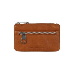 Belsac mntpung i cognac i mat skind og to lynlsrum