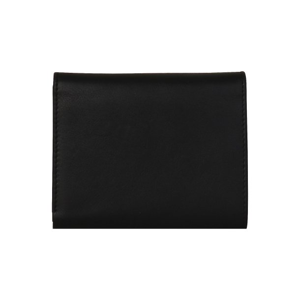 Belsac sort/grn pung i skind med plads til kontanter og kort