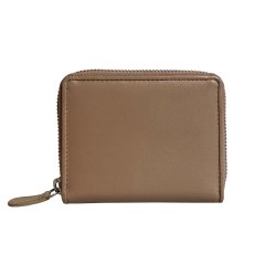 Belsac mntpung i beige glat skind med lynls