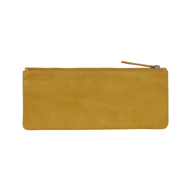Belsac gul makeup pung/penalhus i skind med lynls