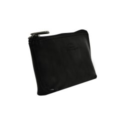 Belsac mntpung i sort glat skind med lynls