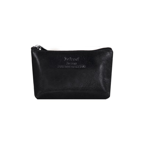 Belsac mntpung i sort glat skind med lynls