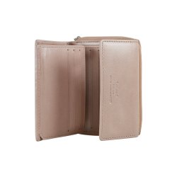 Belsac pung i lys rosa til mnter, sedler og kort