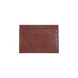 Belsac rosa mntpung i skind med aftagelig kreditkortholder 