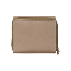 Belsac trefljet lys rosa pung i skind til mnter, kort og sedler