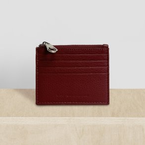 Belsac, rd mntpung i italiensk lder med plads til flere kort