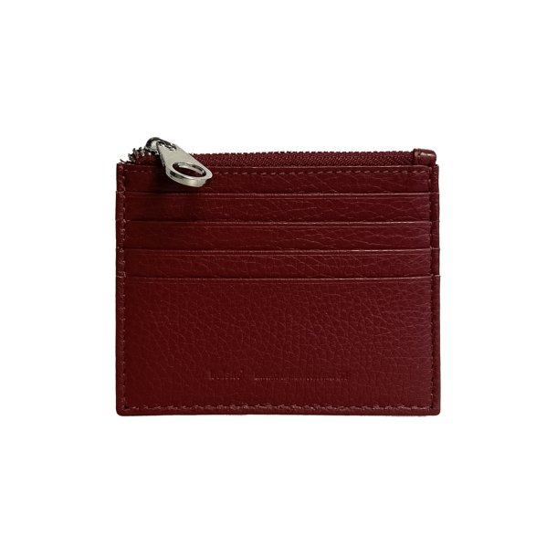 Belsac, rd mntpung i italiensk lder med plads til flere kort