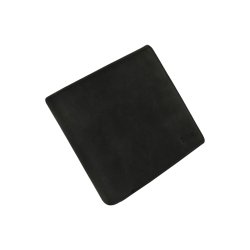 Belsac sort trefljet herrepung i mat skind med plads til mange kort, sedler og mnter