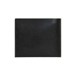 Belsac sort tofljet herrepung i skind med plads til kort, mnter og lynlsrum til sedler