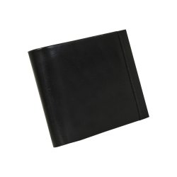 Belsac sort tofljet herrepung i skind med plads til kort, mnter og lynlsrum til sedler